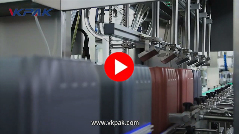 10-20L линия за пълнене на варел с нетно тегло