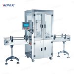 Автоматична машина за етикетиране на метални кутии, буркани, запечатване, запечатване