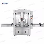 Автоматични стъклени буркани с кокосово масло 2 глави Пневматична линия за пълнене