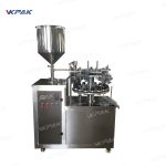 Полуавтоматични машини за пълнене на сгъваеми алуминиеви метални тръби