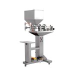 Полуавтоматична машина за пълнене с двойни дюзи за смесване на черен сос