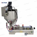 Полуавтоматично оборудване за пълнене на нагряване на сос от черен пипер и мед