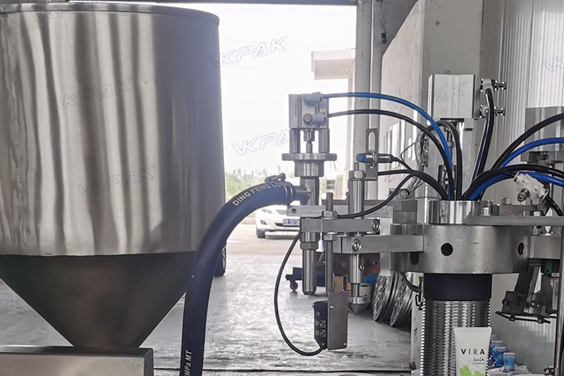 Система за пълнене на туби