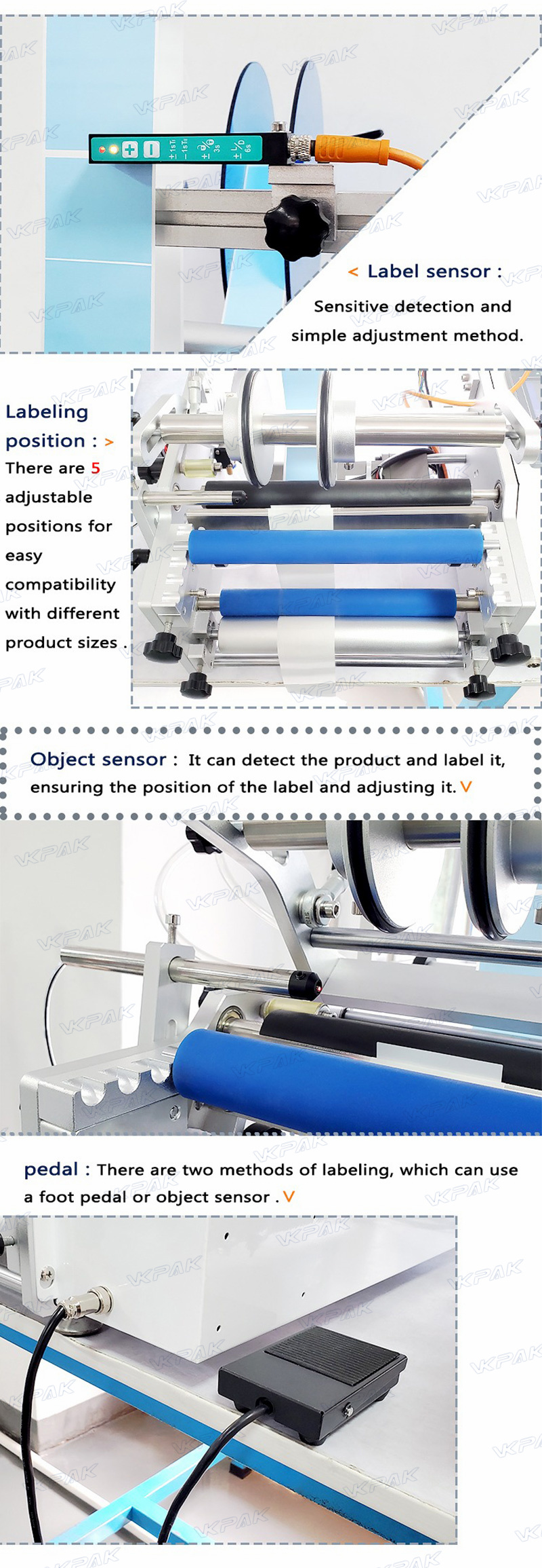 VK-T801 Детайли