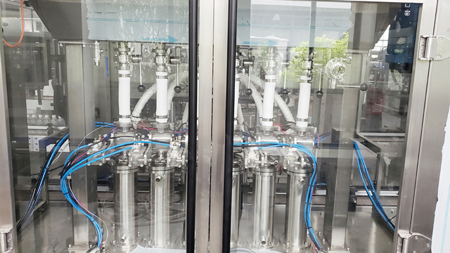 Голям контейнер с 6 глави 5 Двустранна капачка за пълнене с течност