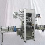 Автоматична машина за етикетиране с термосвиваем ръкав на капачки за бутилки