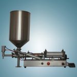 Машина за пълнене на мед с фъстъчено масло с висок вискозитет с бункер под налягане