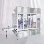 Вградена бутална машина за пълнене на течна паста с черешов концентрат