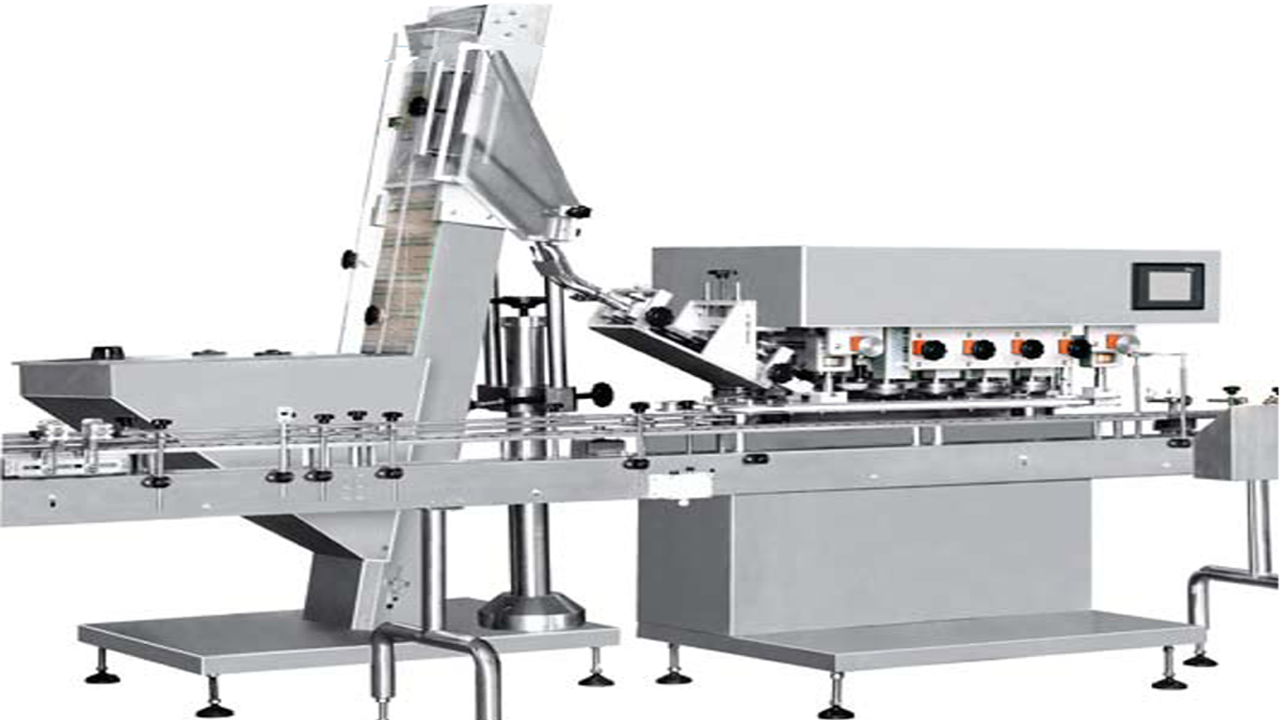 automatic linear capping machine for glass bottles високоскоростна машина за затваряне на винт.png