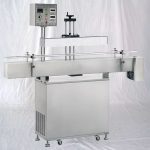 Машина за непрекъснато индукционно запечатване на пластмасови стъклени бутилки от алуминиево фолио