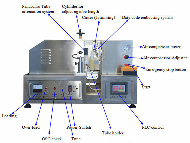 semi automatic sealing machines Ултразвуков уплътнител на тръби
